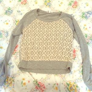 Crop sweater