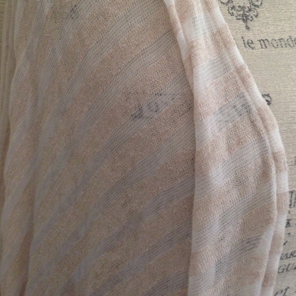 NWOT "Cream and Sugar"  knit batwing cardigan - Picture 3 of 3