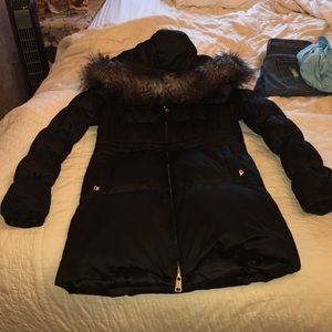 Bebe Winter Coat with Fur hood
