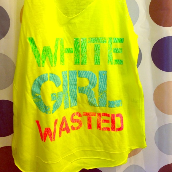 Neon party tank!