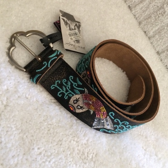 Betsey Johnson - Fish Embellished Belt (L)