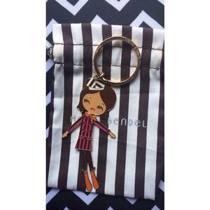 Henri Bendel girl keychain