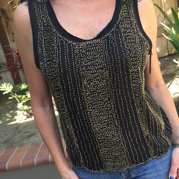 Sexy beaded tank