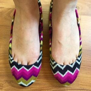 Missoni for Target Chevron Ballet Flats