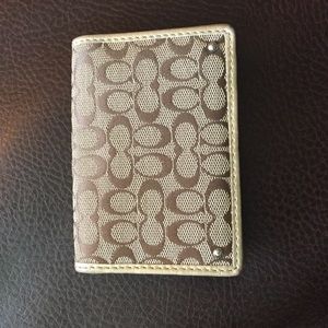 Coach card holder