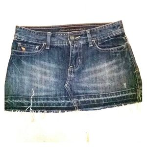 Abercrombie jean skirt