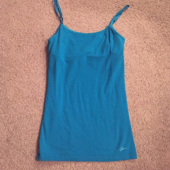 Blue tank top