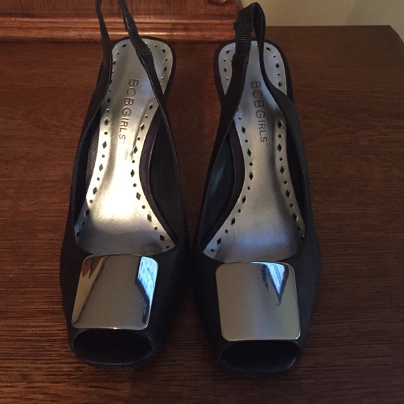 Black BCBG heels.