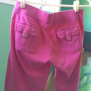 Pink sweatpants