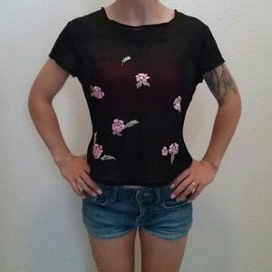 Victorias secret mesh top