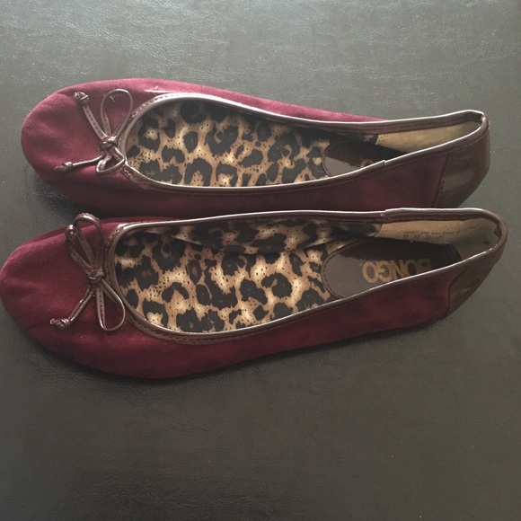 Burgundy Flats