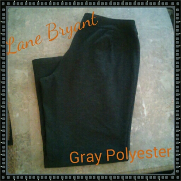 Charcoal Poleyester Pants