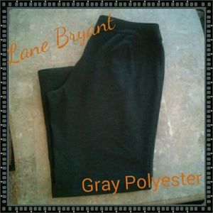 Charcoal Poleyester Pants