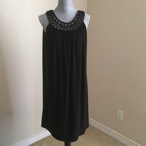 Black dress.