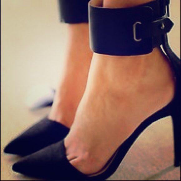 Zara Pointed Strap Heels
