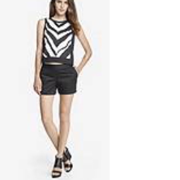 4 1/2 inch cotton sateen black shorts