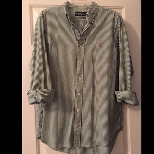 Men's Ralph Lauren striped dress shirt