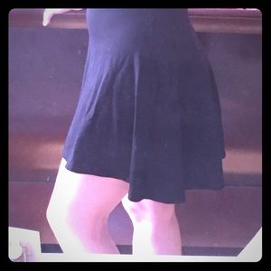 High -low / high waisted A line mini Skirt