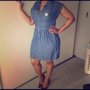 Soft Chambray Dress