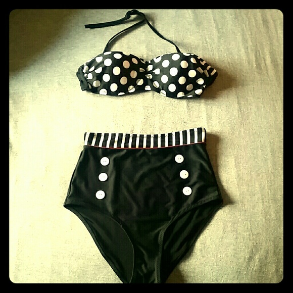 Vintage style bathing suit
