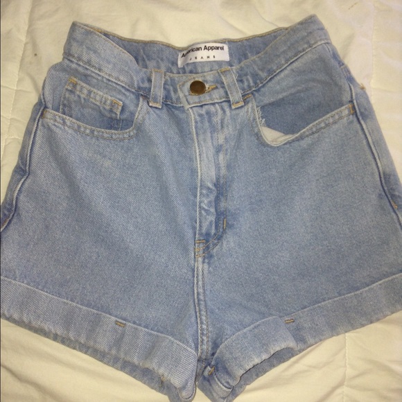 AMERICAN apparel high waisted shorts - Picture 1 of 1