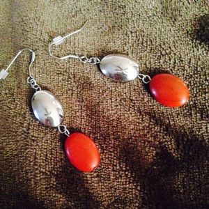 Red Jasper earrings