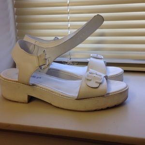 White Chunky Sandal