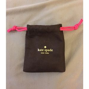KATE SPADE jewelry dust bag