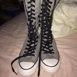 Gray Converse AllStar XHigh