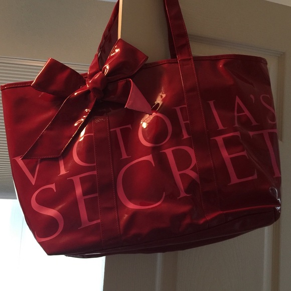 Victoria Secret Tote Red and Pink