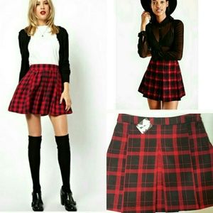 🎀 Plaid Mini Skirt