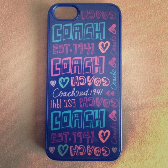 Coach iPhone 5/5s cover