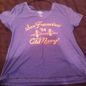 Old Navy blue t-shirt