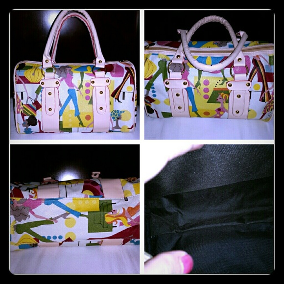 Fashion women handbag multicolor