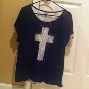 Vanity cross shirt