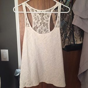 Lace tank top!