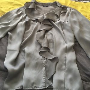 Silver blouse