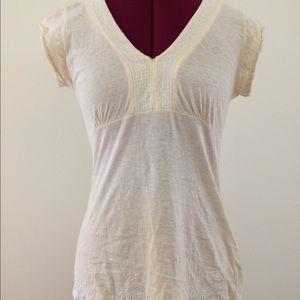 BCBGmaxazria Pale Yellow Tunic