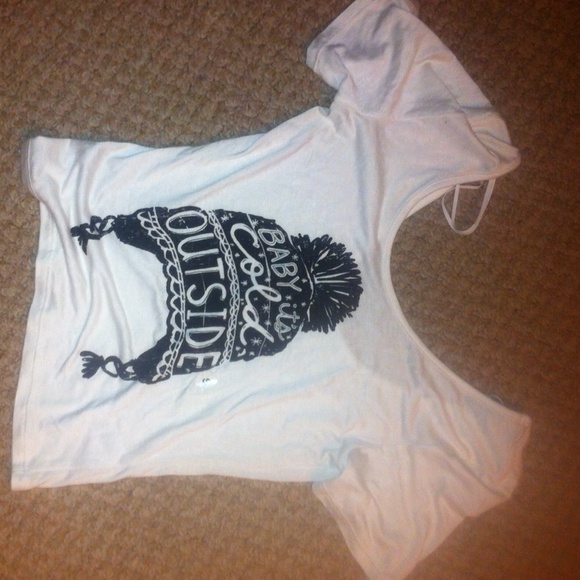 Cropped Bethany Mota shirt