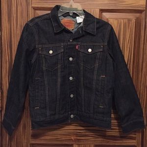Denim Levis Jeans Jacket Boys Size L