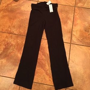 Justice yoga pants / wide bottoms / girls size 16