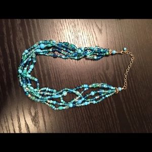 Turquoise Multy Strand Necklace