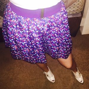 Adorable floral skirt !