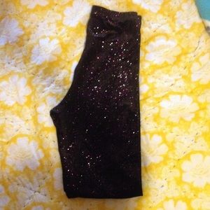 American Apparel glitter leggings