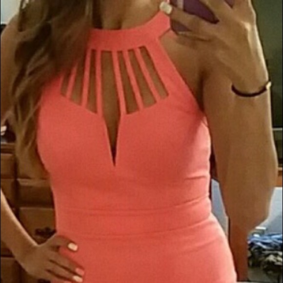 WINDSOR Dresses & Skirts - Neon coral dress