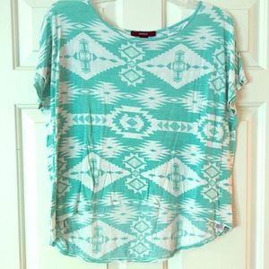 F21: Small Aztec Shirt