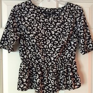 F21: Small Cheetah Print Blouse