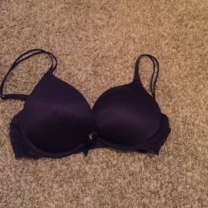 34B VS very sexy navy blue push up bra