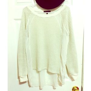 Sanctuary sweater - white - medium
