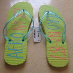 Aeropostale flip flops